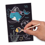 Apli Mini Láminas Rasca Y Dibuja Set Scratch&Draw Caja Expositora De 12 Surtidos +4 Años