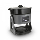 Freidora Lauben Lbafmggaf55ba Sencillo 5,5 L 1500 W Freidora De Aire Caliente Gris