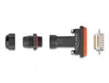 Delock D-Sub De 15 Pines Macho Con Carcasa Ip67 Resistente Al Agua