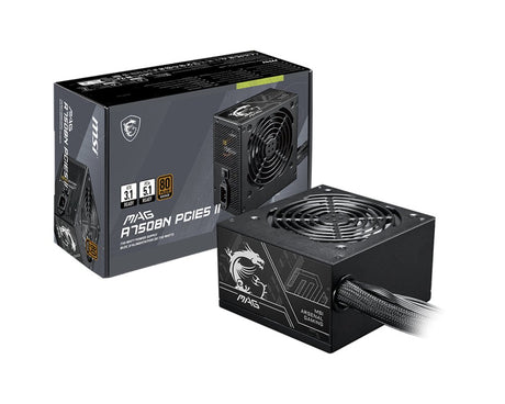 EAN 4711377364256 - MSI MAG A750BN PCIE5 II unidad de fuente de alimentación 750 W 24-pin ATX ATX Negro imagen 5