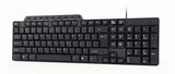 EAN 8716309091138 - Gembird KB-UM-104 teclado Universal USB QWERTY Inglés de EE. UU. Negro imagen 3