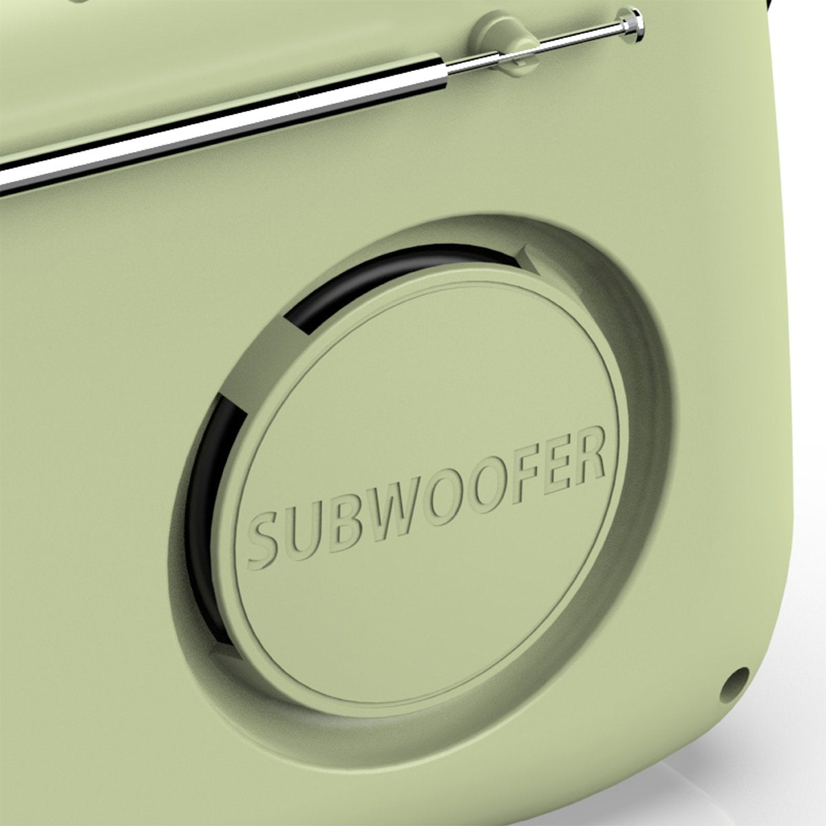 Radio Portátil Bluetooth Haeger Retro Verde