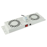 2 Fans, Analog Thermostat  Control Fan Module Built-In