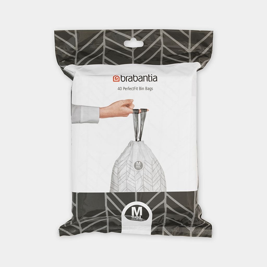 Brabantia Perfectfit Müllbeutel Bo, Codierung M (60 Liter)