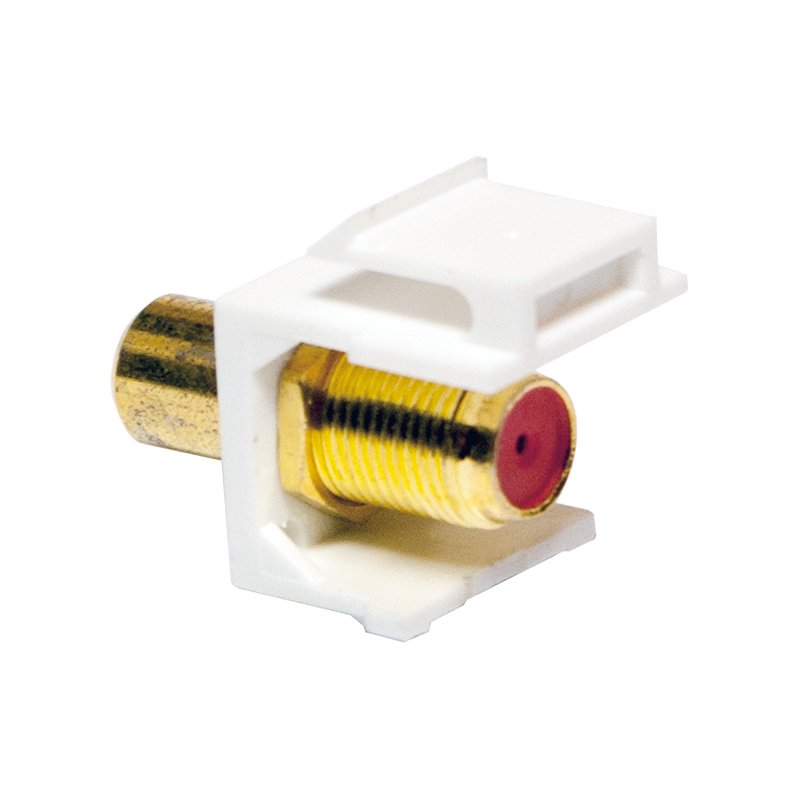 Kab Keystone Verbinder Rca Female > F Female - Red Logilink