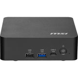 Msi Cubi Nuc Ai+ 3m Copilot+ Pc Ultra 9 386h Ram 2x16gb Ssd 1tb Wi-Fi 7 Air Cooler Psu 120w Lan 2x Vesa 2xhdmi Usb Thunderbolt W11p