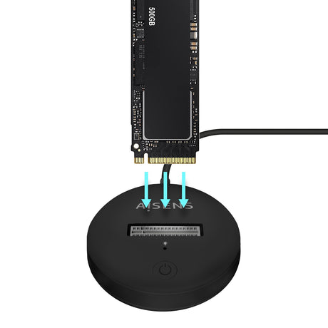 EAN 8436574708325 - AISENS ASUC-M2D013-BK caja para disco duro externo Caja externa para unidad de estado sólido (SSD) Negro imagen 3