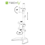 Techly Ica-Lcd 2520v Soporte De Mesa Para Pantalla Plana 68,6 Cm (27") Independiente Negro