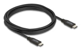 Delock Koaxiales Usb 20 Gbps Cable Usb Pd 3.0 60 W 3 M