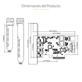 EAN 0065030909174 - StarTech.com PS4C3IA3-USB-C-CARD tarjeta y adaptador de interfaz imagen 13