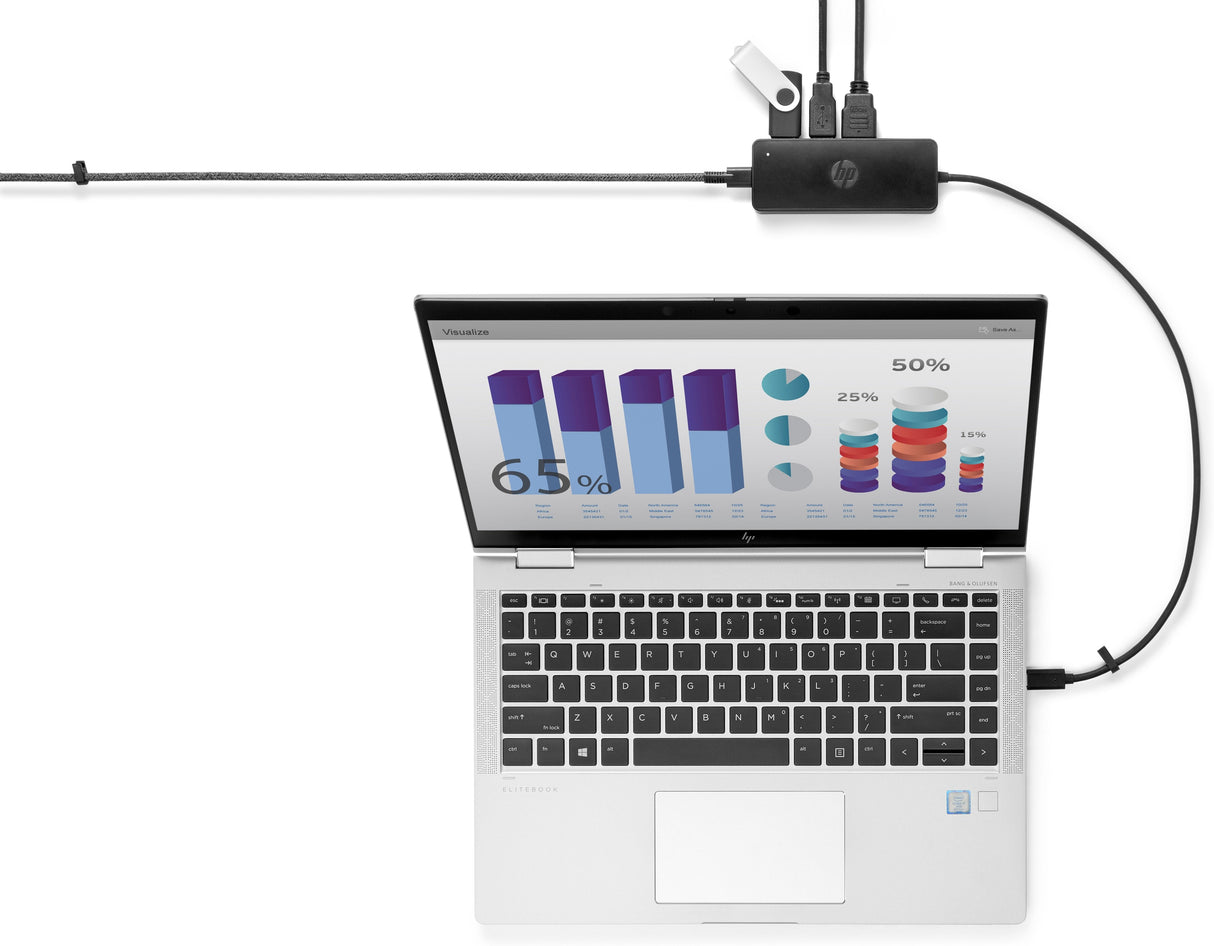Hp Usb-C Travel Hub G2 Docking Station 235n8aa#Abb
