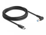 Delock 87976 Cable De Carga Para Portátiles Usb Type-C Macho A Acer 5,5 X 1,7 Mm Macho