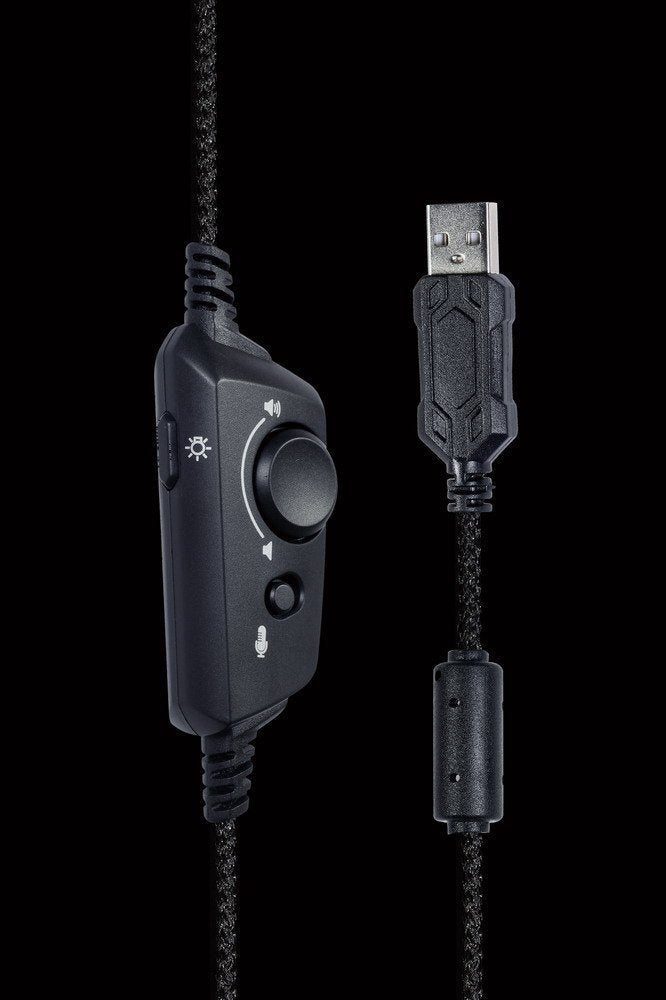 Auriculares Gaming Sonido Envolvente 7.1 Usb Con Retroiluminación Rgb
