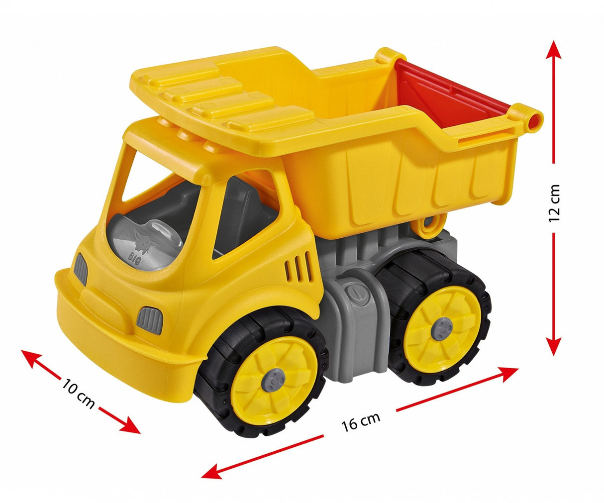 Big Power Worker Mini Tipper, Vehículo De Juguete 800055801