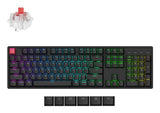 EAN 4895248894520 - Keychron K10 QMK V2 teclado Universal USB + RF Wireless + Bluetooth QWERTY Inglés Negro imagen 1