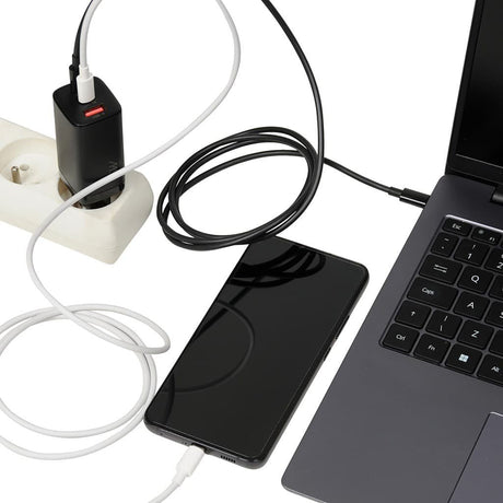 EAN 5903968680619 - iBox ILUC65B cargador de dispositivo móvil Universal Negro Corriente alterna Carga rápida Interior imagen 7
