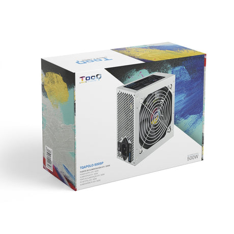 EAN 8433281010260 - TooQ TQAPOLO-500SP unidad de fuente de alimentación 500 W 20+4 pin ATX ATX Plata imagen 7