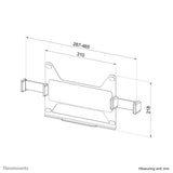 Neomounts Soporte Para Portátil 100x100 -8kg 11.6-17.3'' Fix Negro