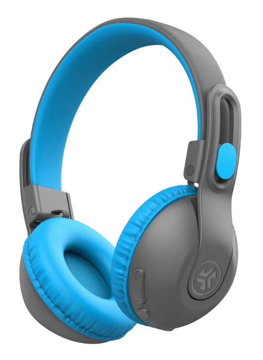 Auriculares Jlab Jbuddies Studio 2 Inalámbrico Y Alámbrico Usb Tipo C Bluetooth Azul, Gris  Ieuhbkstu2rgryblu122