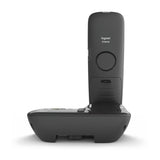 Teléfono  Gigaset E720a Dect/Analógico Identificador De Llamadas Negro