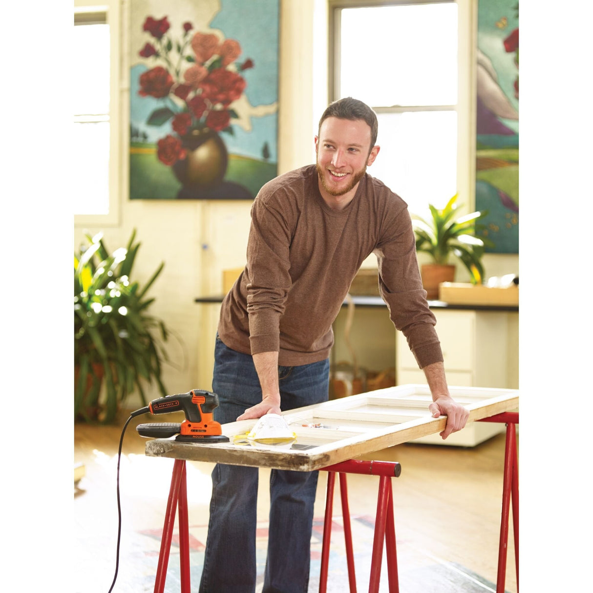 Lijadora De Detalle Mouse® 120w Ka2000-Qs Black+Decker