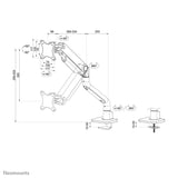 Soporte De Escritorio  Neomounts