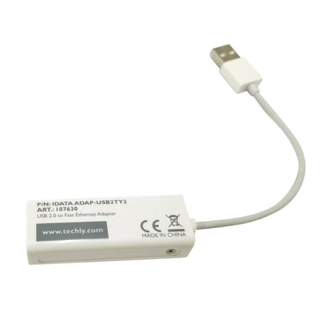 EAN 8051128107630 - Techly IDATA ADAP-USB2TY2 adaptador y tarjeta de red Ethernet 100 Mbit/s imagen 3