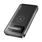 Bateria Externa Power Bank 10000, Wireless Charging + 2x Usb-A, 1x Usb-C Negra Logilink