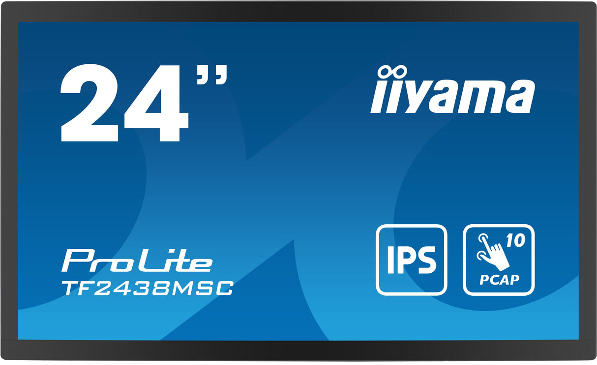 Iiyama 60.5cm 23,8" Tf2438msc-B1 16:9 M-Touch Hdmi+Usb Spk Retail