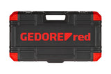 Gedore Juego De Montaje De Rueda Roja, 11 Piezas, Llave Dinamométrica R68903011