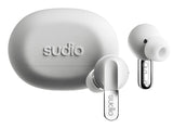 Sudio N3 Pro True Wireless Earbuds, White