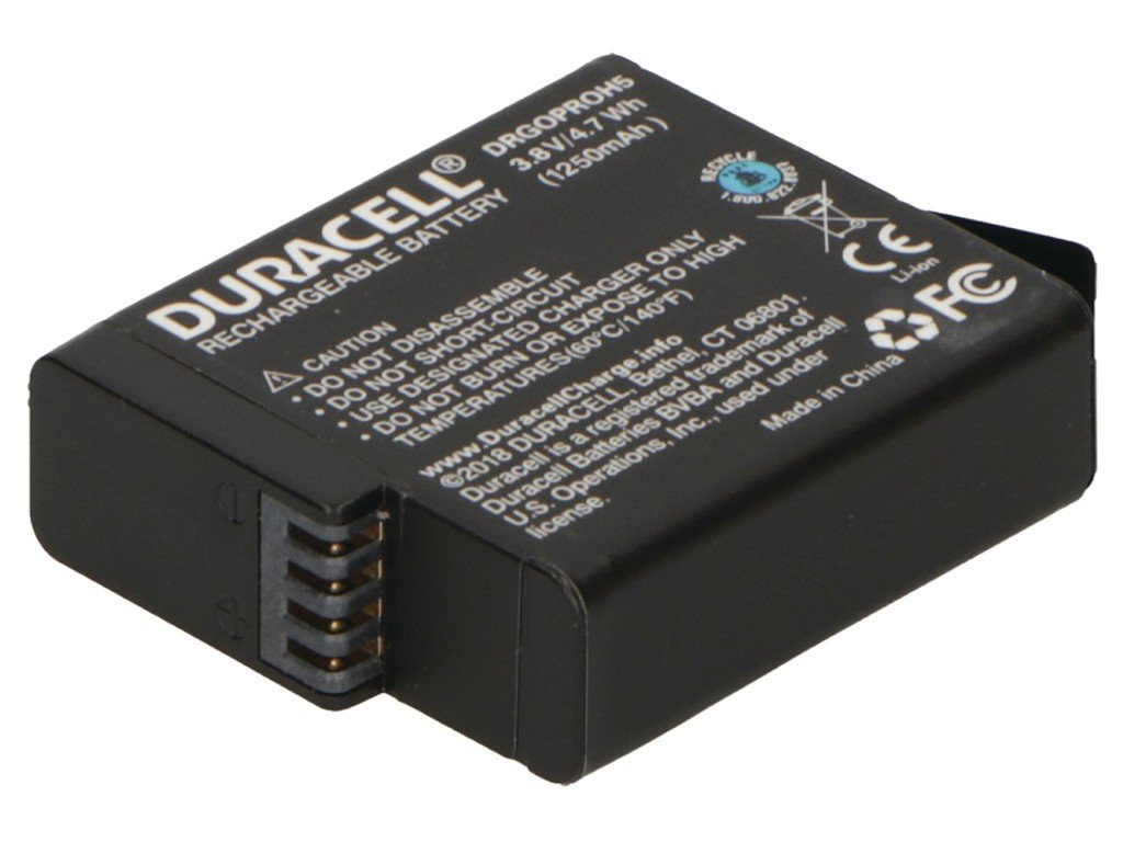 EAN 5055190184547 - Duracell DRGOPROH5 batería para cámara/grabadora Ión de litio 1250 mAh imagen 3