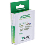Juego De Tornillos Inline Con Puentes, Clips Adhesivos, Espaciadores, Clips Para Cables, 63 Uds.