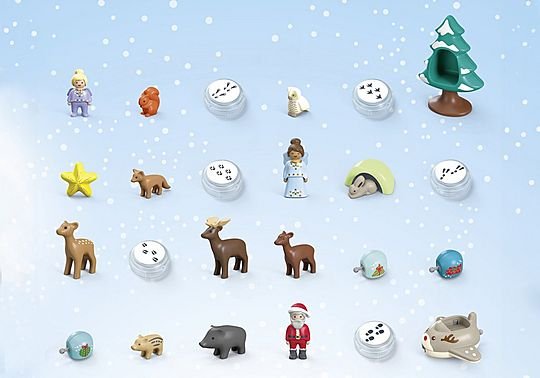 Playmobil 70297 Junior: Calendario De Adviento Navidad Nieve 70297