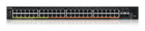 Zyxel Xmg2230-52hp Gestionado L2/L3 2.5g Ethernet (100/1000/2500) Energía Sobre Ethernet (Poe) 1u Negro