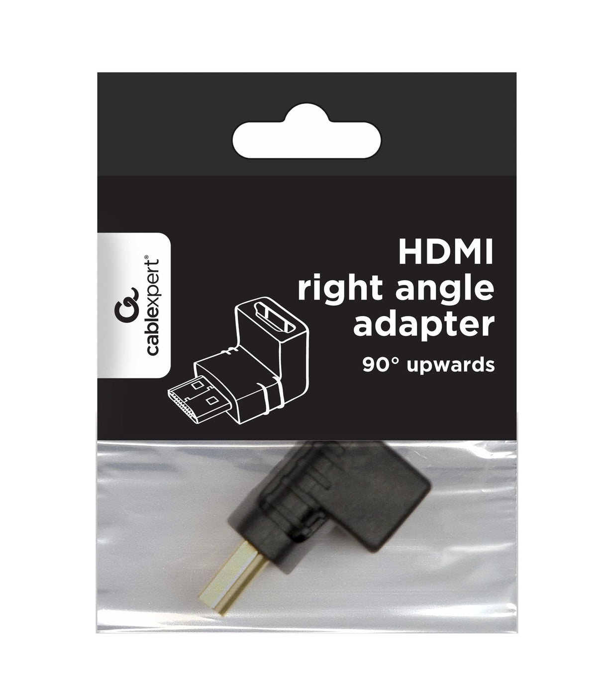 Gembird Adaptador Hdmi Hembra A Hdmi Macho 90º Angulo Derecho