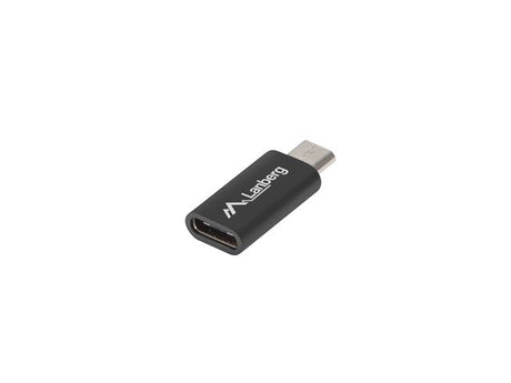 EAN 5901969418521 - Lanberg AD-UC-UM-01 cambiador de género para cable Micro-USB 2.0 Type B USB 2.0 Type C Negro imagen 1