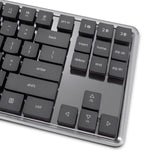 Lenovo 4y41v37355, Tenkeyless (80 - 87 %), Con Cable & Inalámbrico, Usb + Rf Wireless + Bluetooth, Optischer Schlüsselschalter, Led, Gris