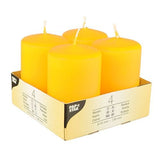 Candle Papstar Kerzen 8 Cm Amarillo