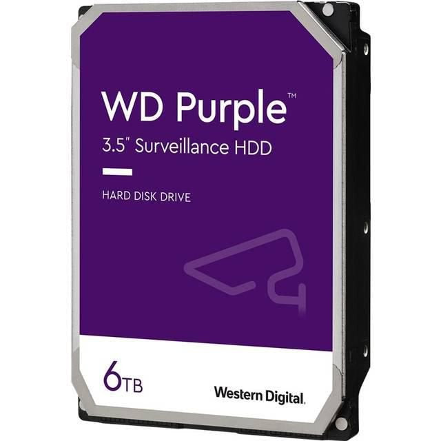 6tb Sata Hdd - Wd Purple  5400rpm