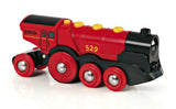 Vehículo De Juguete Brio Locomotora A Batería World Red Lola, 33592