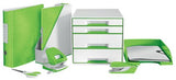 Leitz Bandeja Wow Formato Vertical Verde Metalizado -5und-