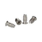 Tornillos De Ventilador Inline 5,0x10,0 Mm Plata 50 Uds.
