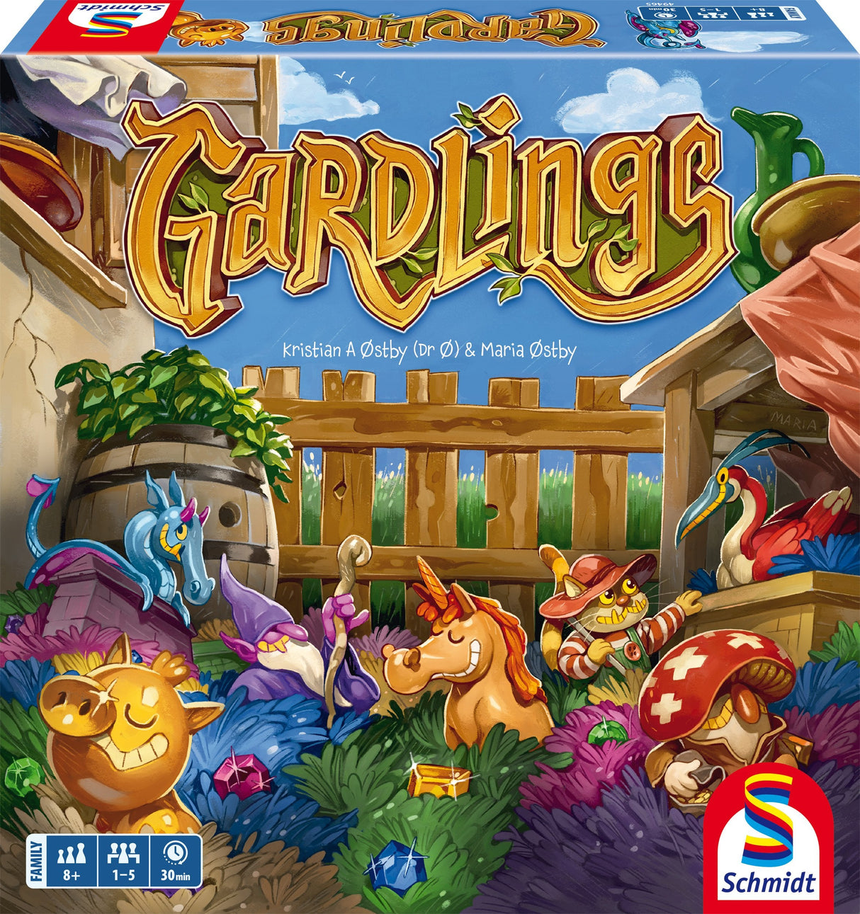 Schmidt Spiele Gardlings, Juego De Mesa 49465