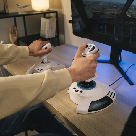 EAN 3362934113575 - Thrustmaster T.Flight Hotas 5 Microsoft Flight Simulator Edition Blanco USB Simulador de Vuelo Digital PC imagen 18