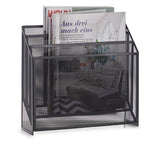 Zeller Zeitungsständer Metal Negro , Din A4