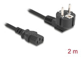 EAN 4043619815678 - DeLOCK 81567 cable de transmisión Negro 2 m Enchufe tipo E+F IEC C13 imagen 2
