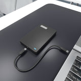 Aisens Caja Externa 2,5&Quot; Ase-2541b 9.5mm Sata A Usb-C Usb3.1 Gen1, Negra