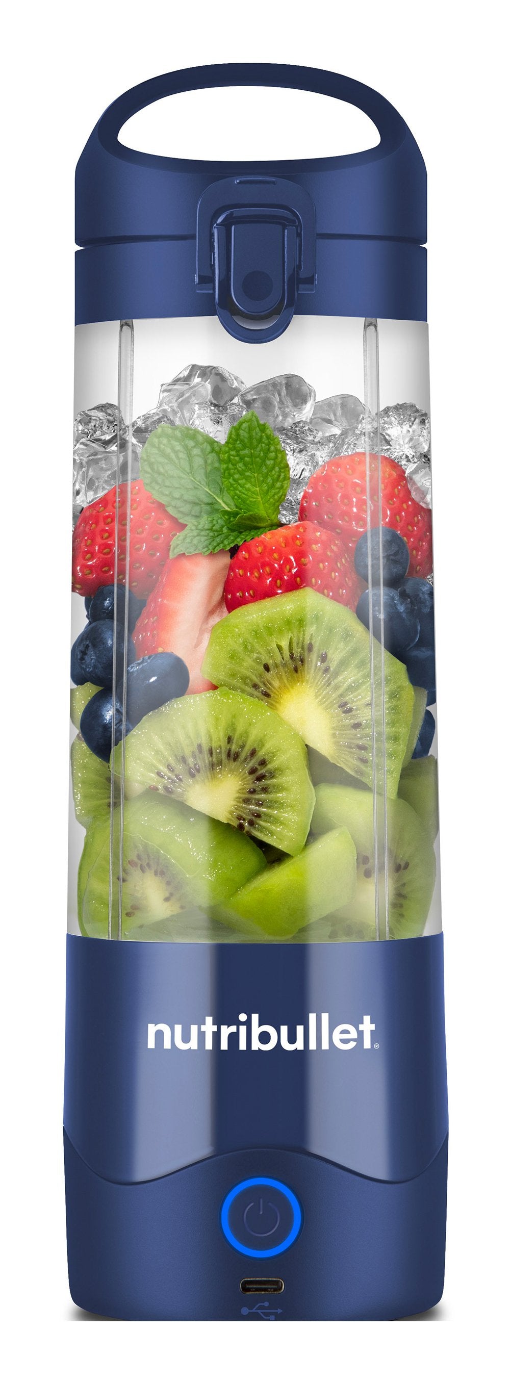 Batidora De Vaso Nutribullet Nbp003nbl 0,48l Azul, Marina