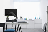 EAN 0766623462495 - Manhattan 462495 soporte para monitor 81,3 cm (32") Escritorio Negro imagen 13